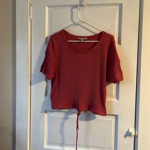 Rosy Mauve Express One Eleven Top